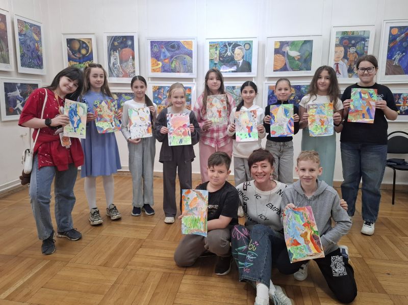 Состоялось творческое занятие «Каменный цветок»