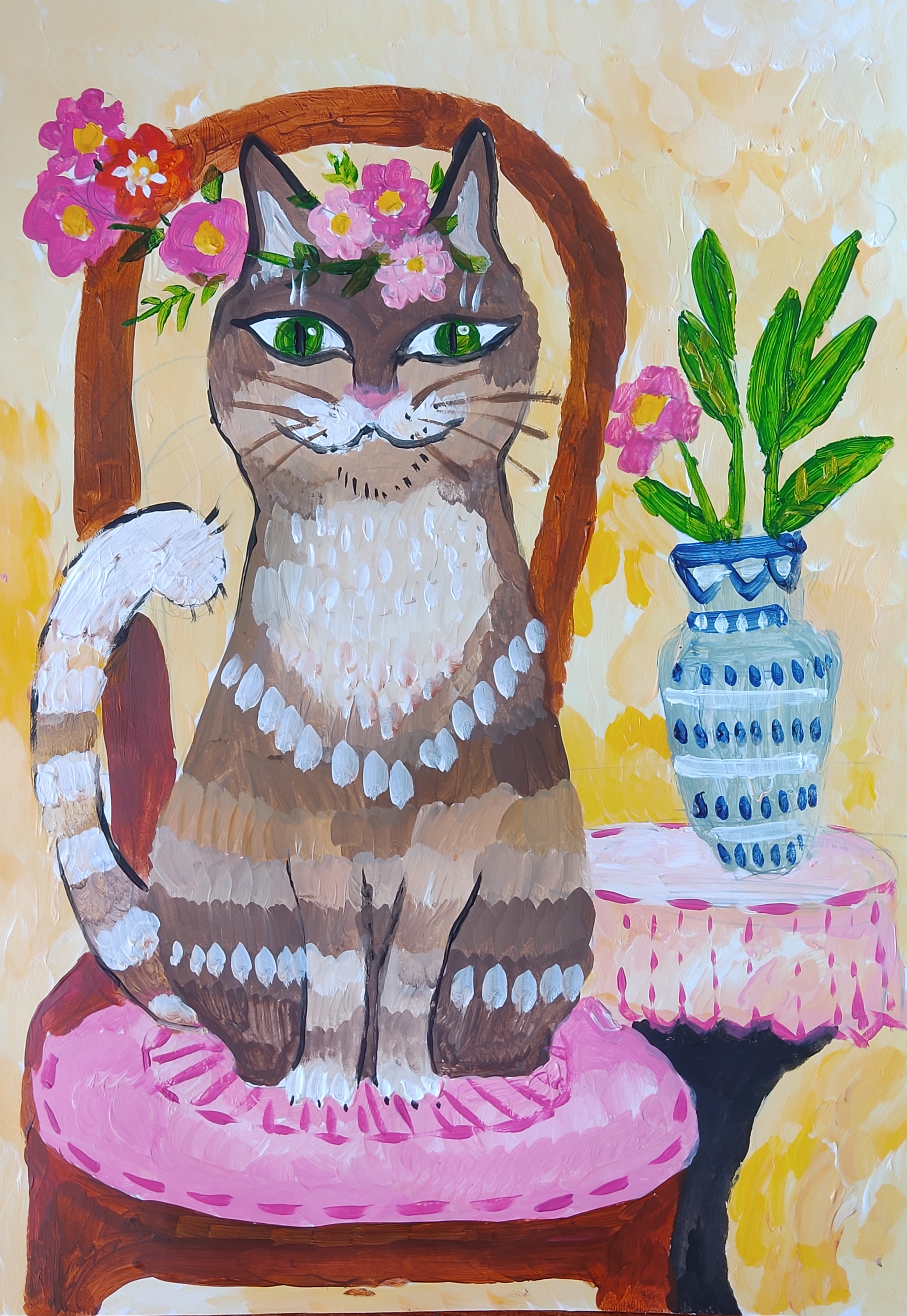 Творческое занятие «Всемирный день кошек» 4 марта