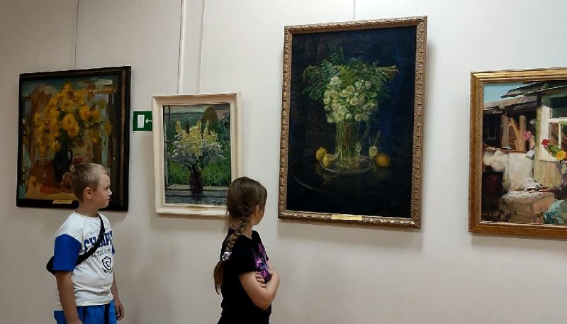 Выставка «Цветы России». Из собрания РОМИИ. Открылась Выставка «Цветы России». Из собрания РОМИИ. Открылась