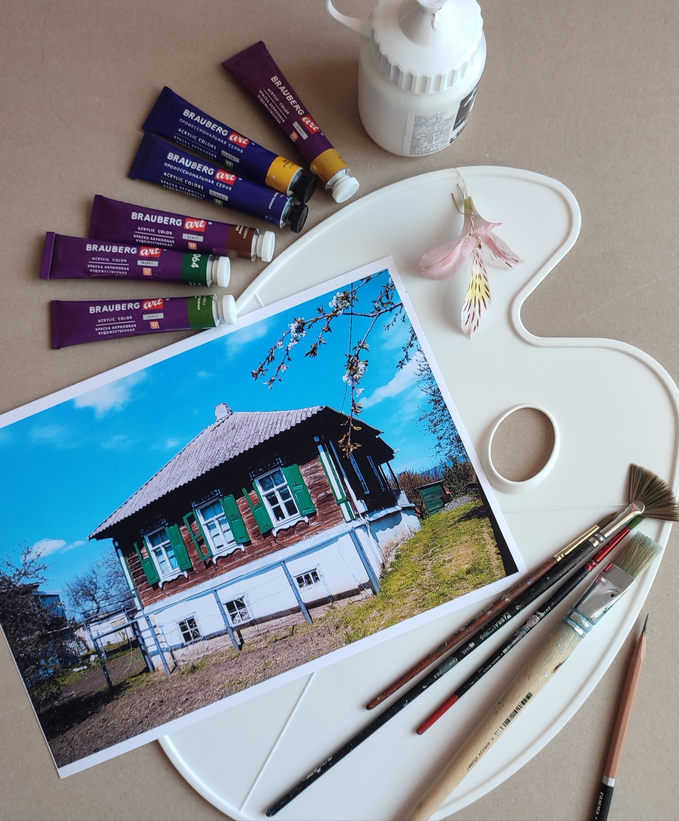 Творческое занятие «Весна  в  Старочеркасской» 20 апреля