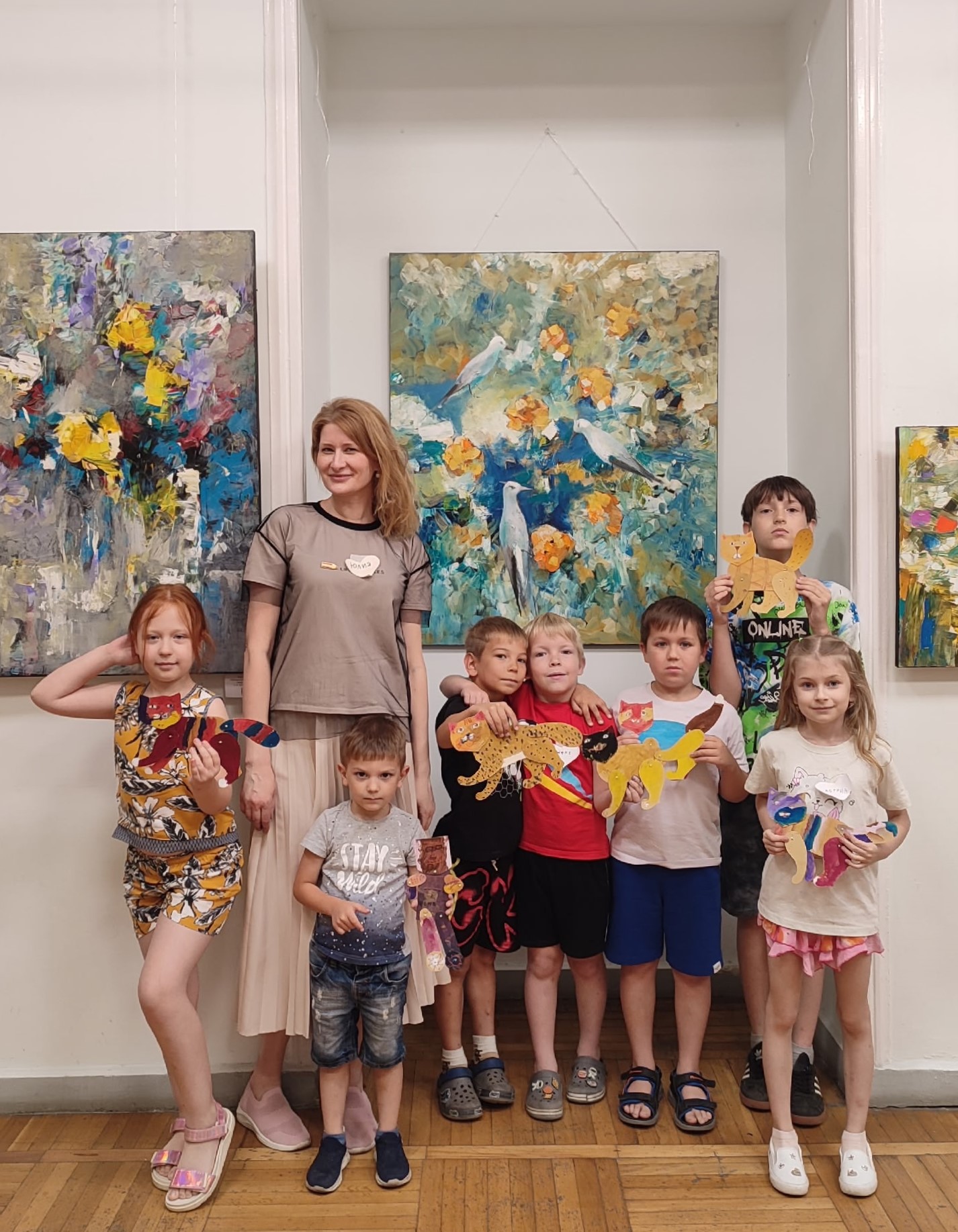 Мастер-класс «Котик. Шарнирная кукла» для детей младшего школьного возраста