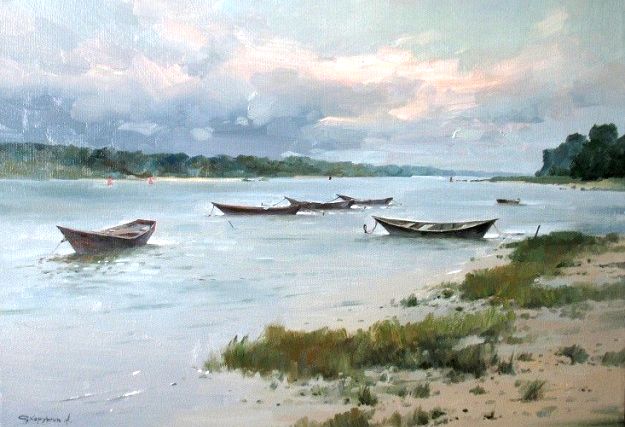 Творческое занятие «Летний пейзаж» 8 июня