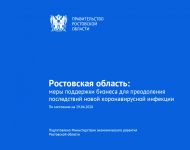 План по преодолению экономических последствий эпидемии коронавируса 