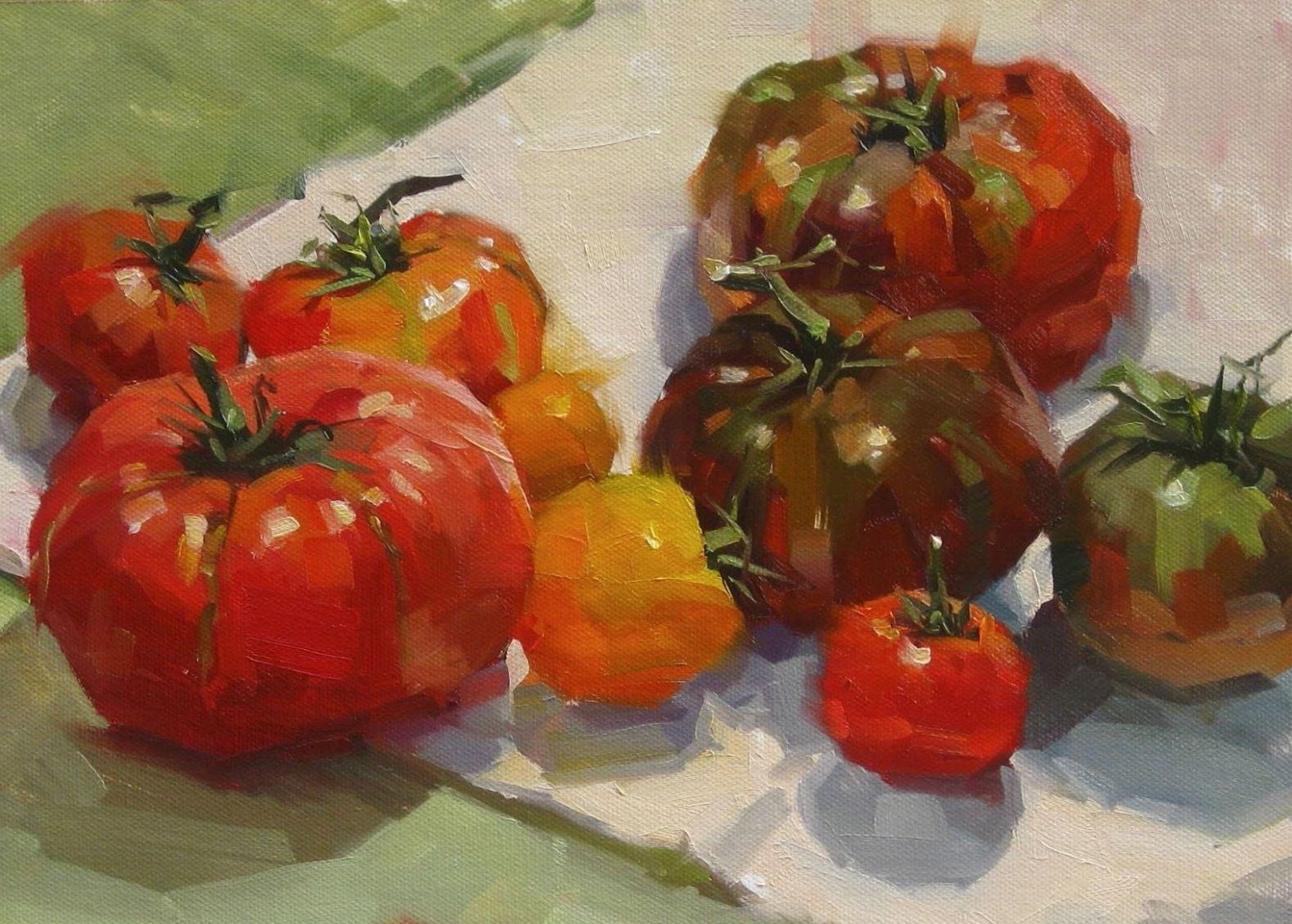 Творческое занятие «Овощи. Натюрморт» 3 августа