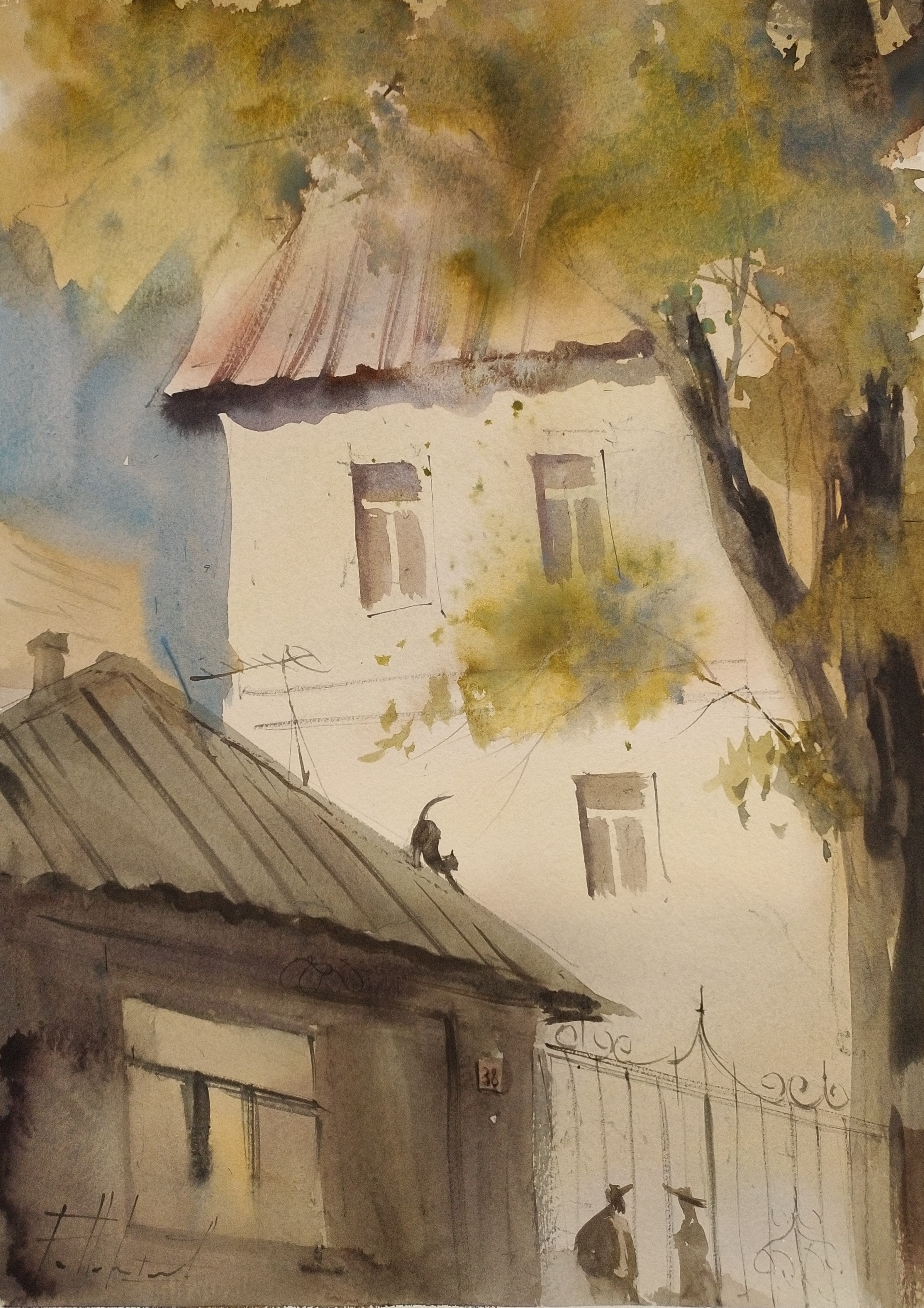 Творческое занятие по акварели «Дыхание весны» 27 марта