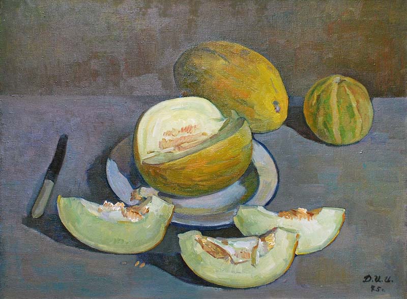 Развивающее занятие «Давыдов И.И. Дыни и белая тарелка»