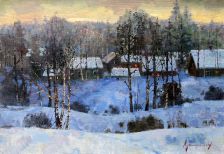 Выставка «Зима. Цвет синий»