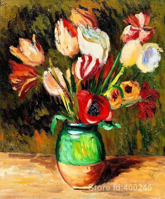 Творческое занятие "Голландские тюльпаны (живопись)"