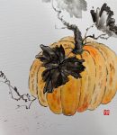 Мастер–класс по японской живописи тушью суми–э «Тыква» 25 октября