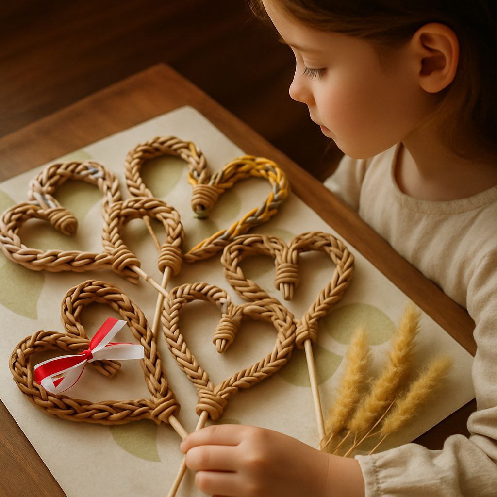 Мастер–класс по плетению из эколозы «Сердце» 1 июня