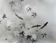 Мастер–класс по японской живописи тушью суми-э «Пруд с рыбками» 31 октября
