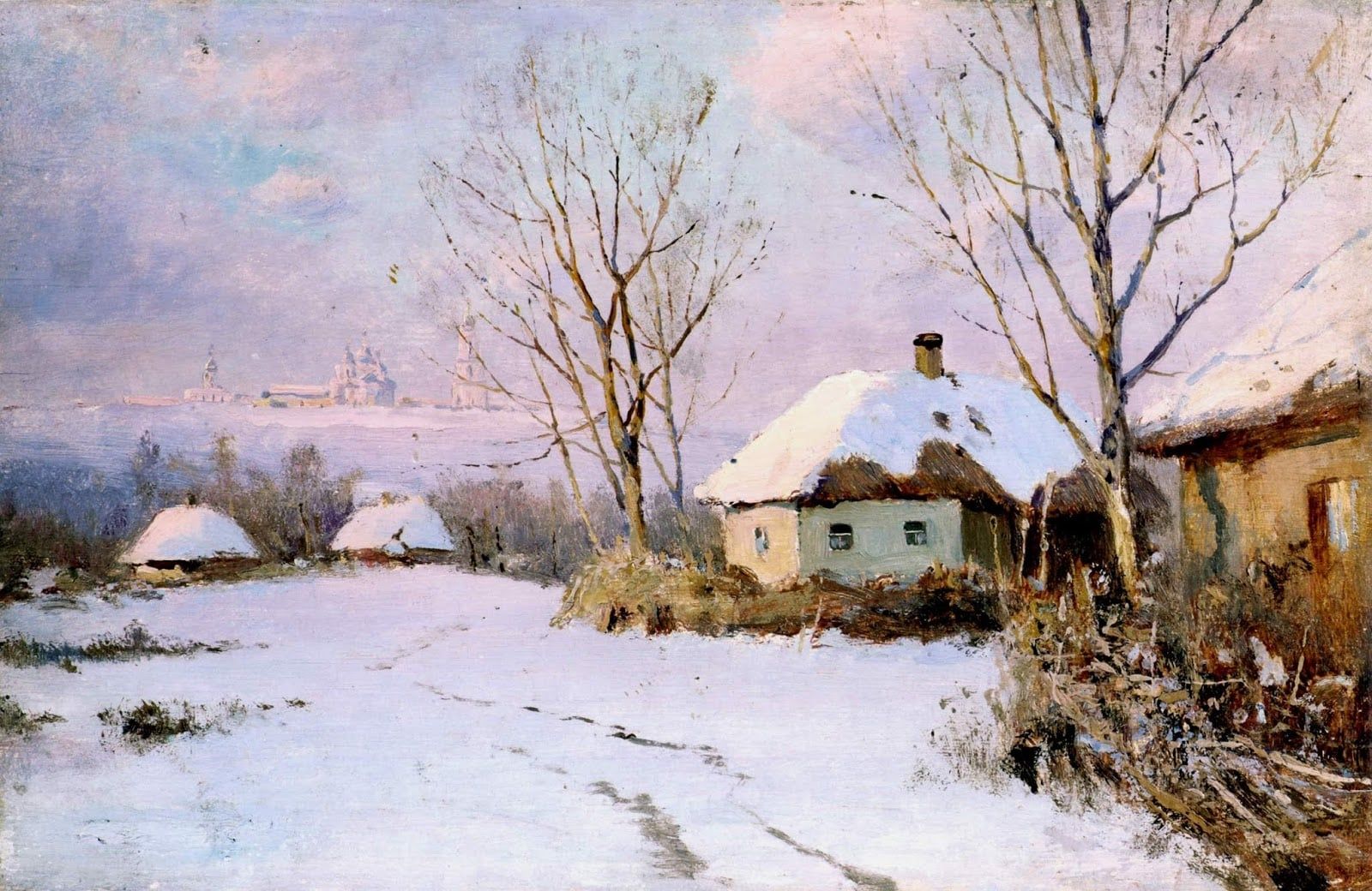 Творческое занятие «Зимний хуторок»  10 января