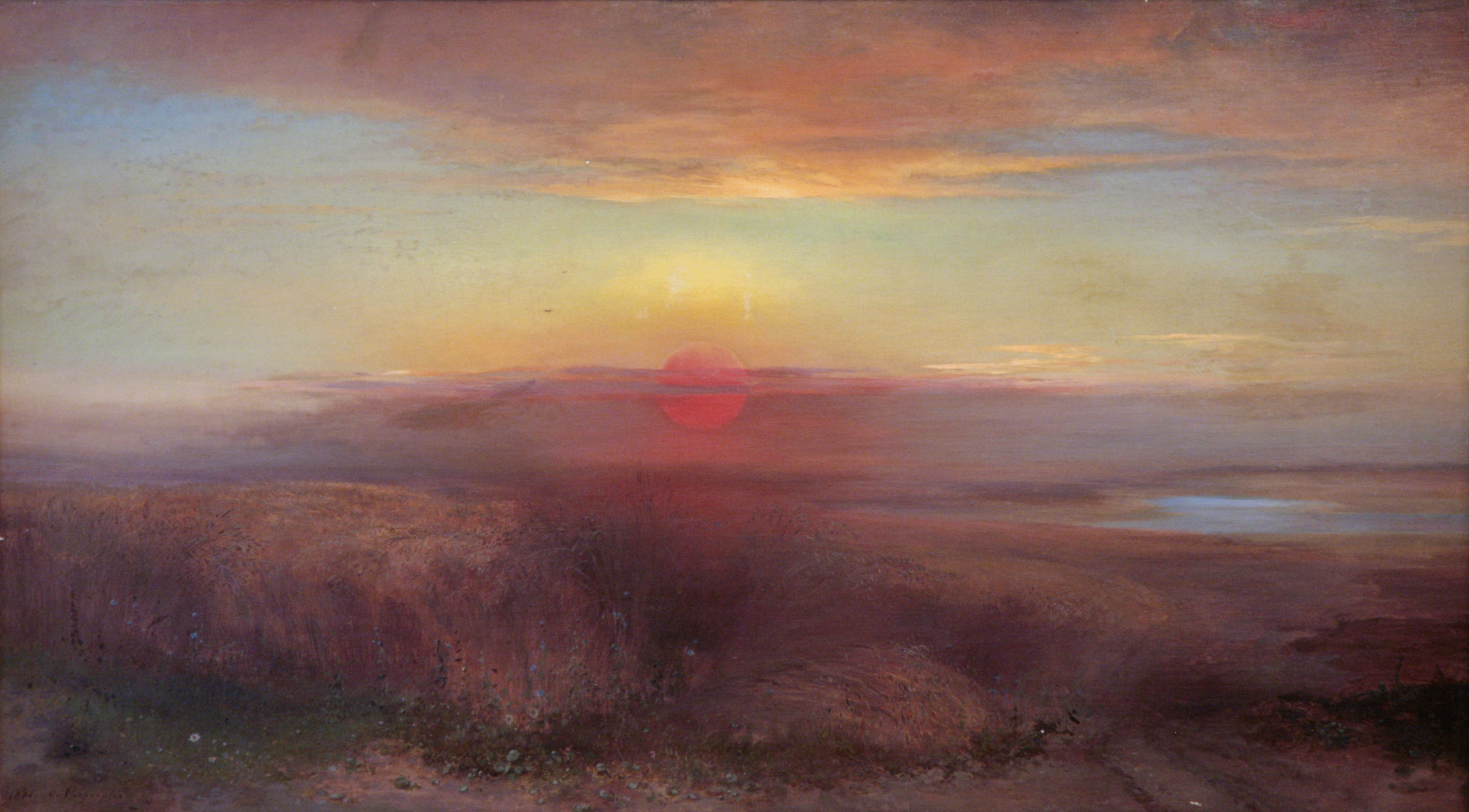 «Саврасов Алексей Кондратьевич «Рожь»