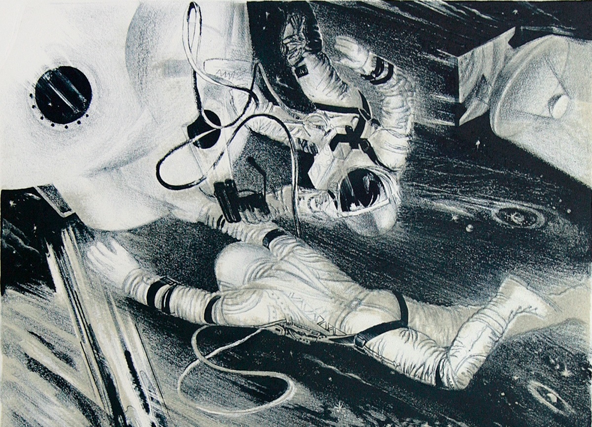 Выставка-конкурс детского и юношеского творчества «Буду ждать тебя на орбите»