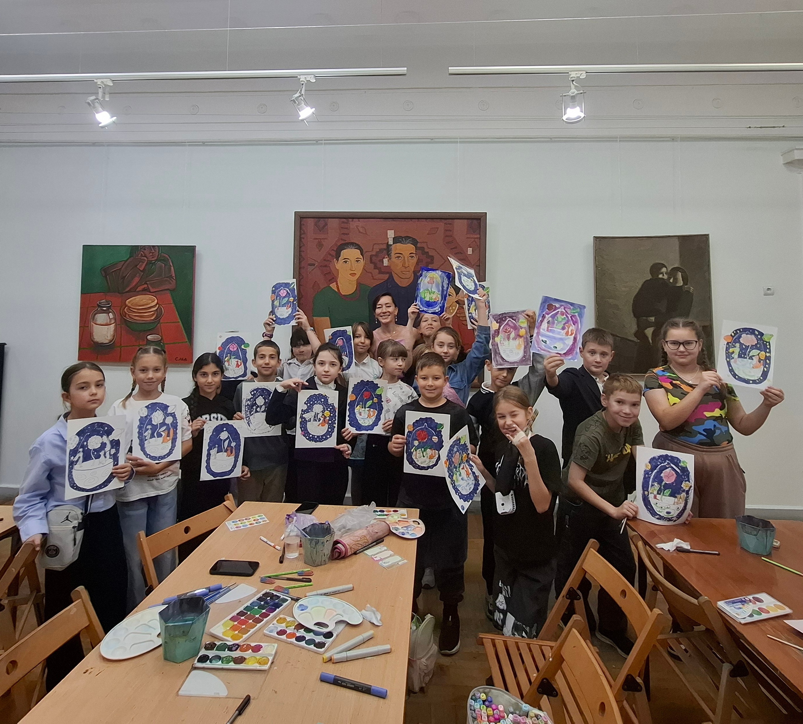 Творческое занятие «Маленький принц» состоялось