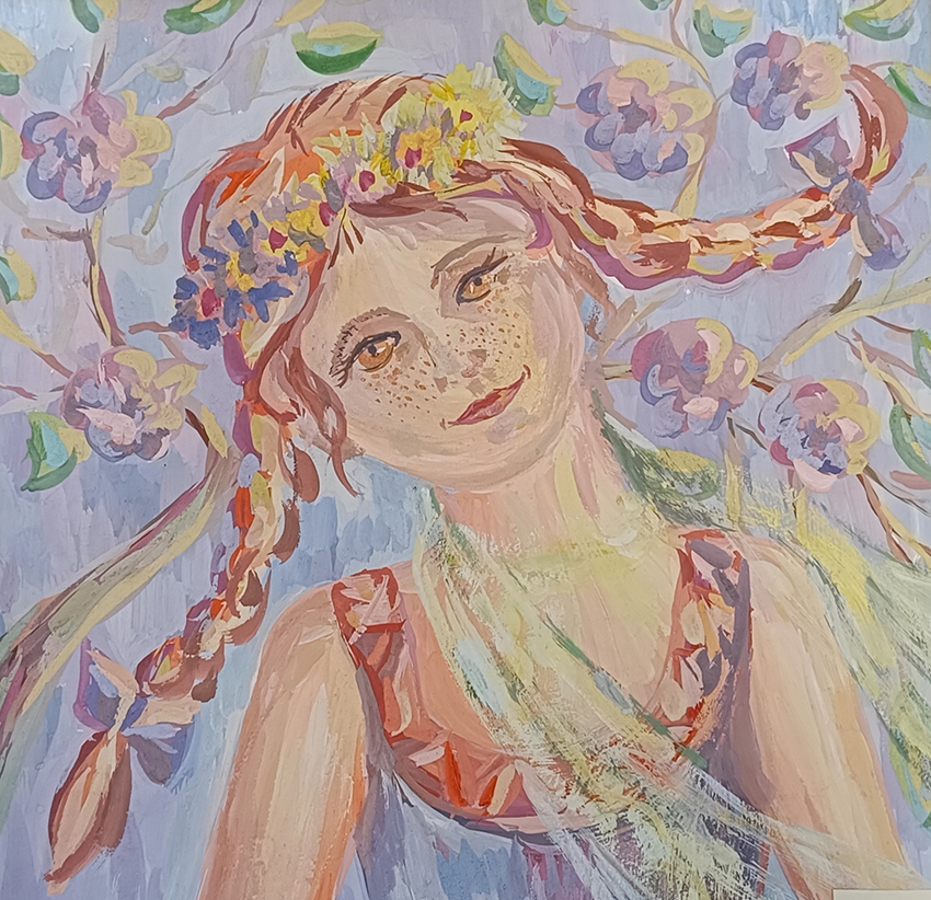 Прекрасное в прекрасном, виртуальная выставка, детские рисунки