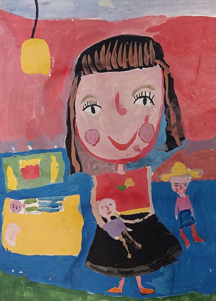 Прекрасное в прекрасном, виртуальная выставка, детские рисунки