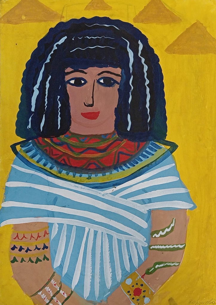 Прекрасное в прекрасном, виртуальная выставка, детские рисунки