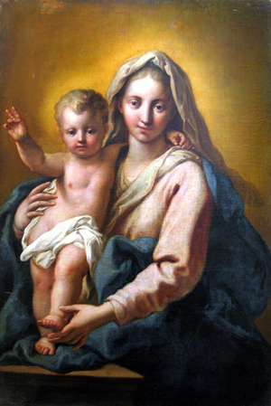 Николо Бамбини картина Мадонна с младенцем 